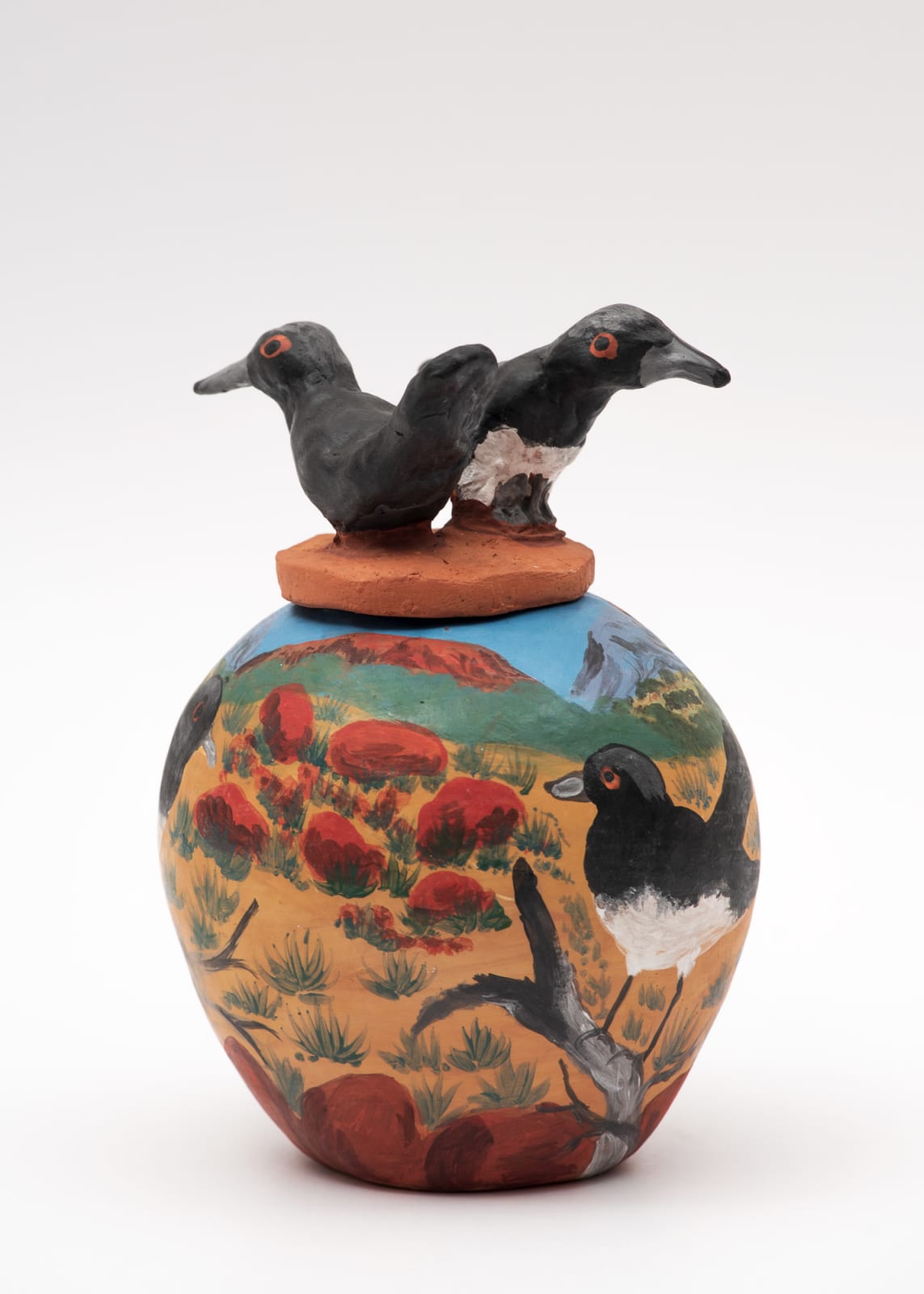 Judith Pungarta Inkamala, Titjarritjarra (willie wagtail), 2019