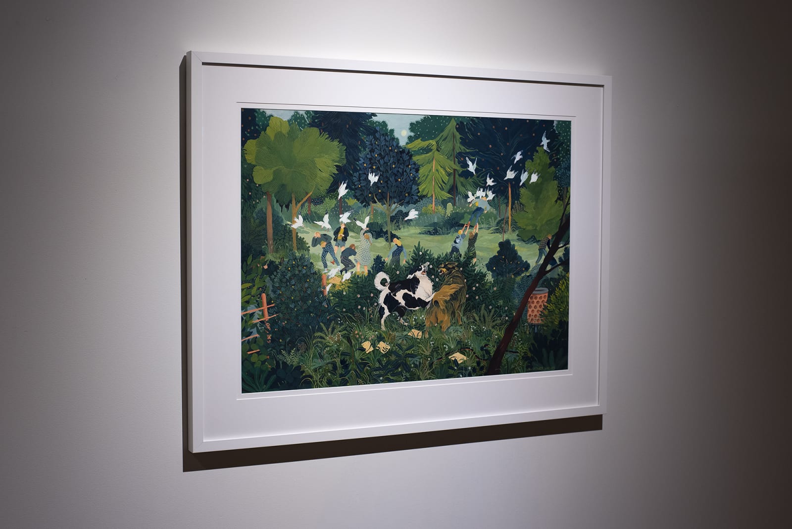 Nicola Gower Wallis, A Walk in the Park, 2020