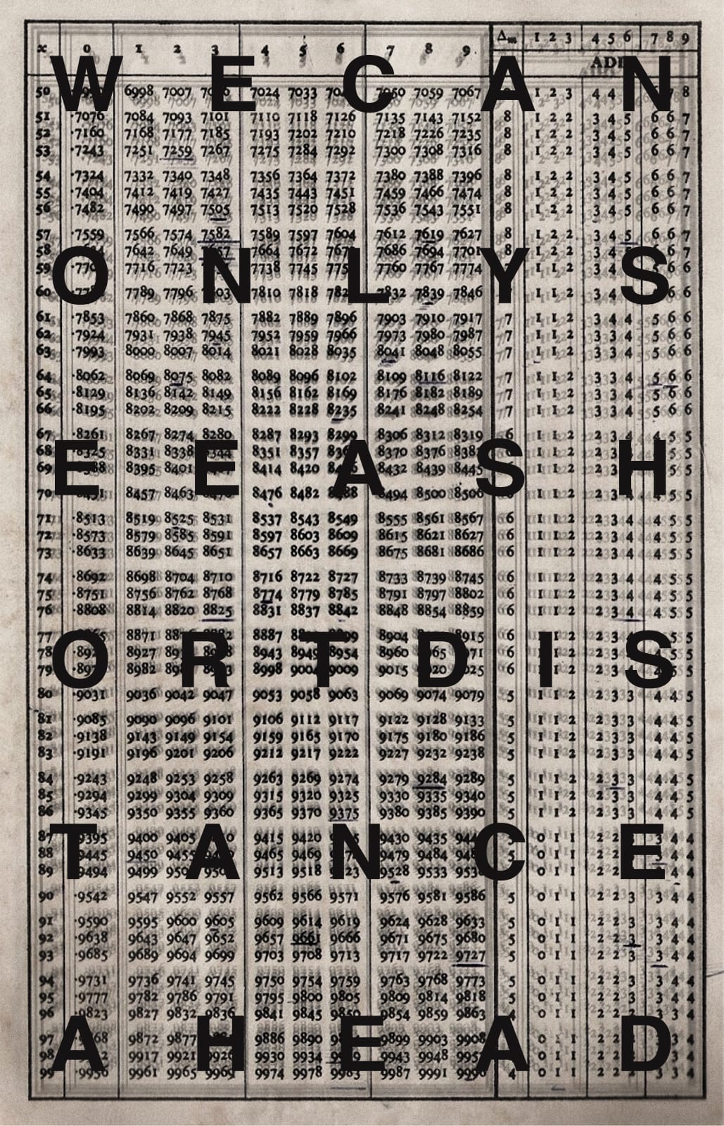 Brigita Ozolins, We can only see a short distance ahead, 2015