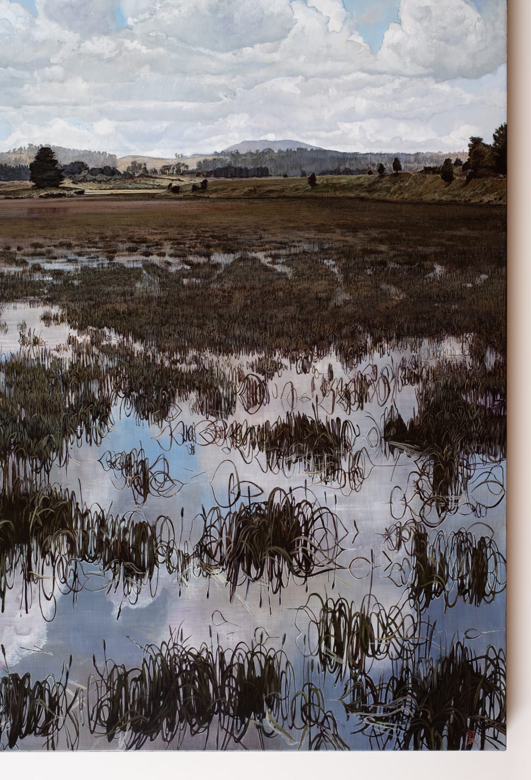 Stephanie Tabram, Above the Lake, 2021