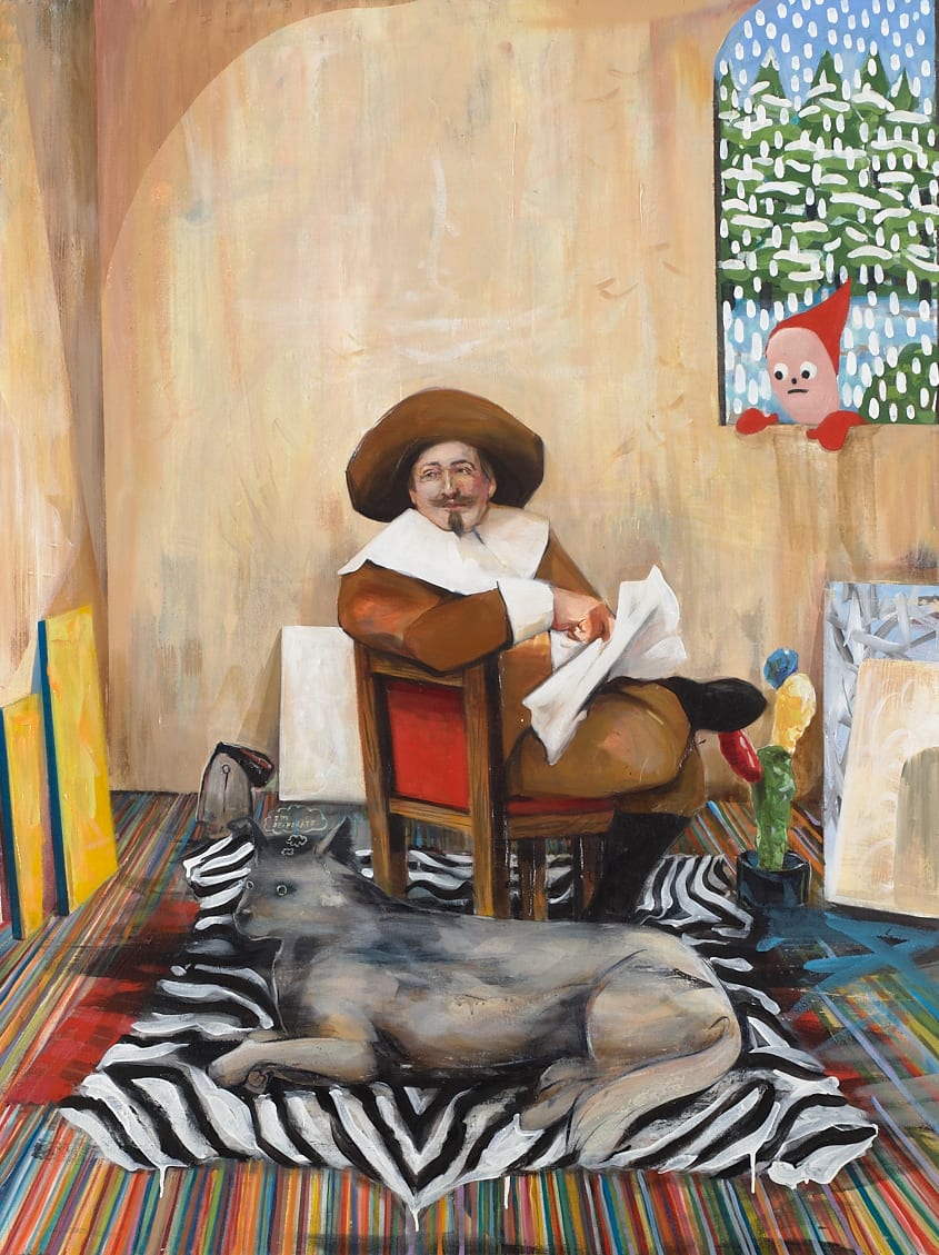 Robert O’Connor, Winter in Utrecht (a painting by Pierro Della Francesca), 2015