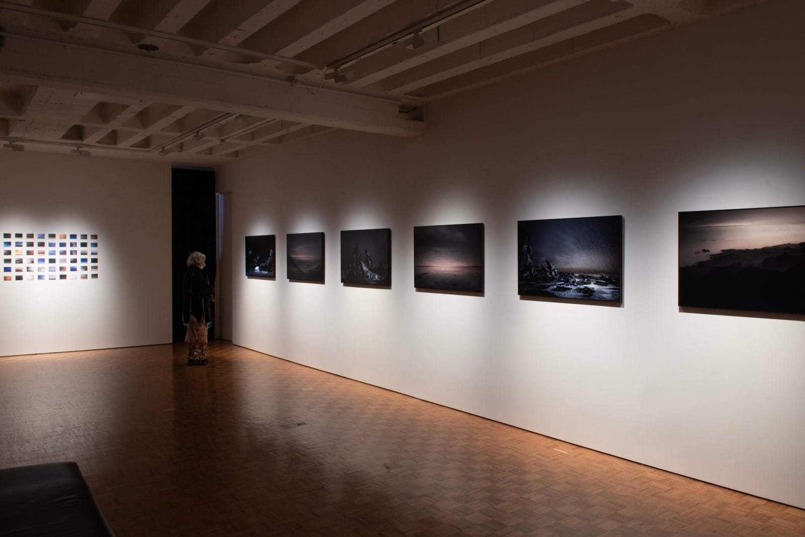 Rosie Hastie, Starry shorelines: serenity under the night sky, 2024