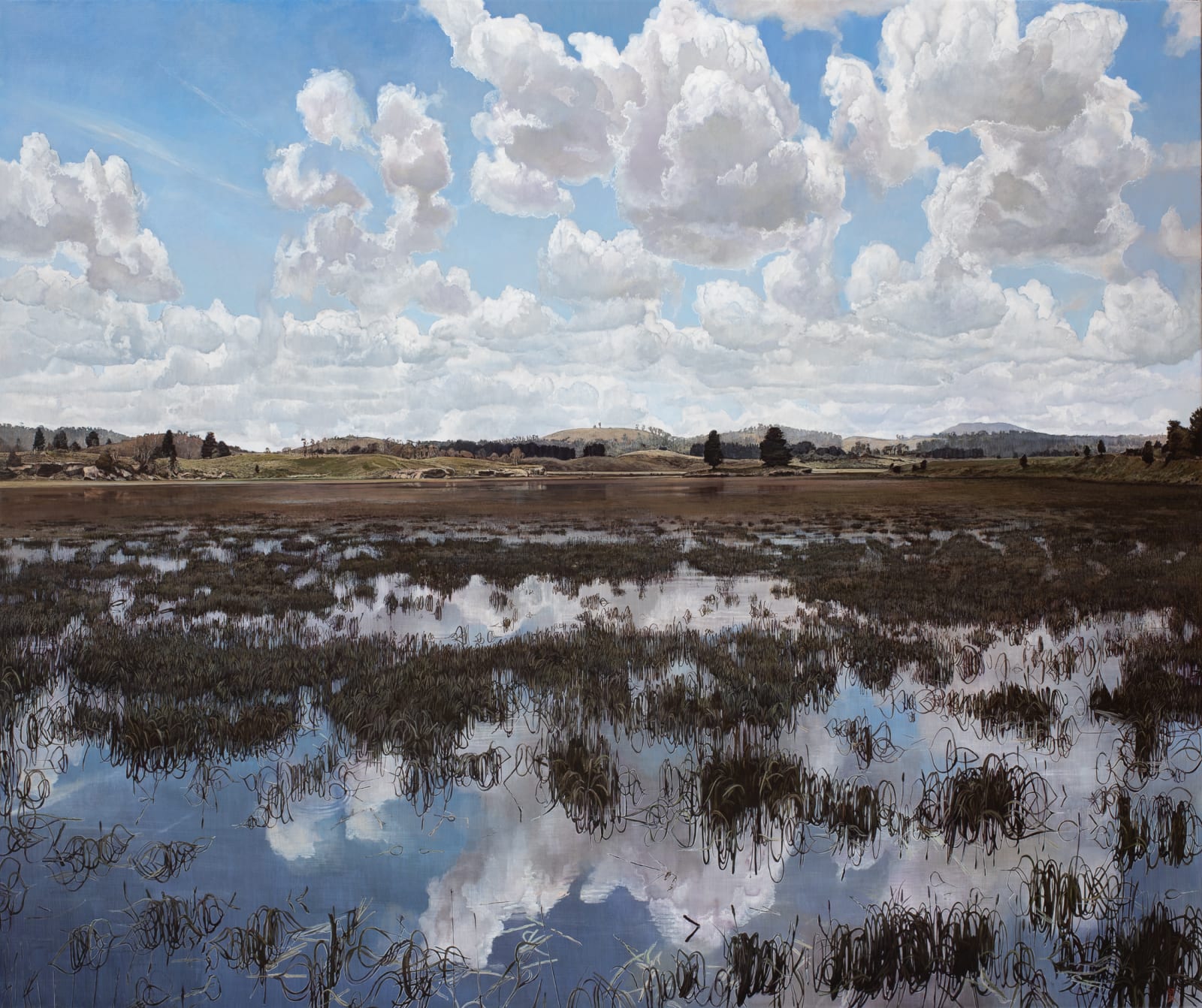 Stephanie Tabram, Above the Lake, 2021