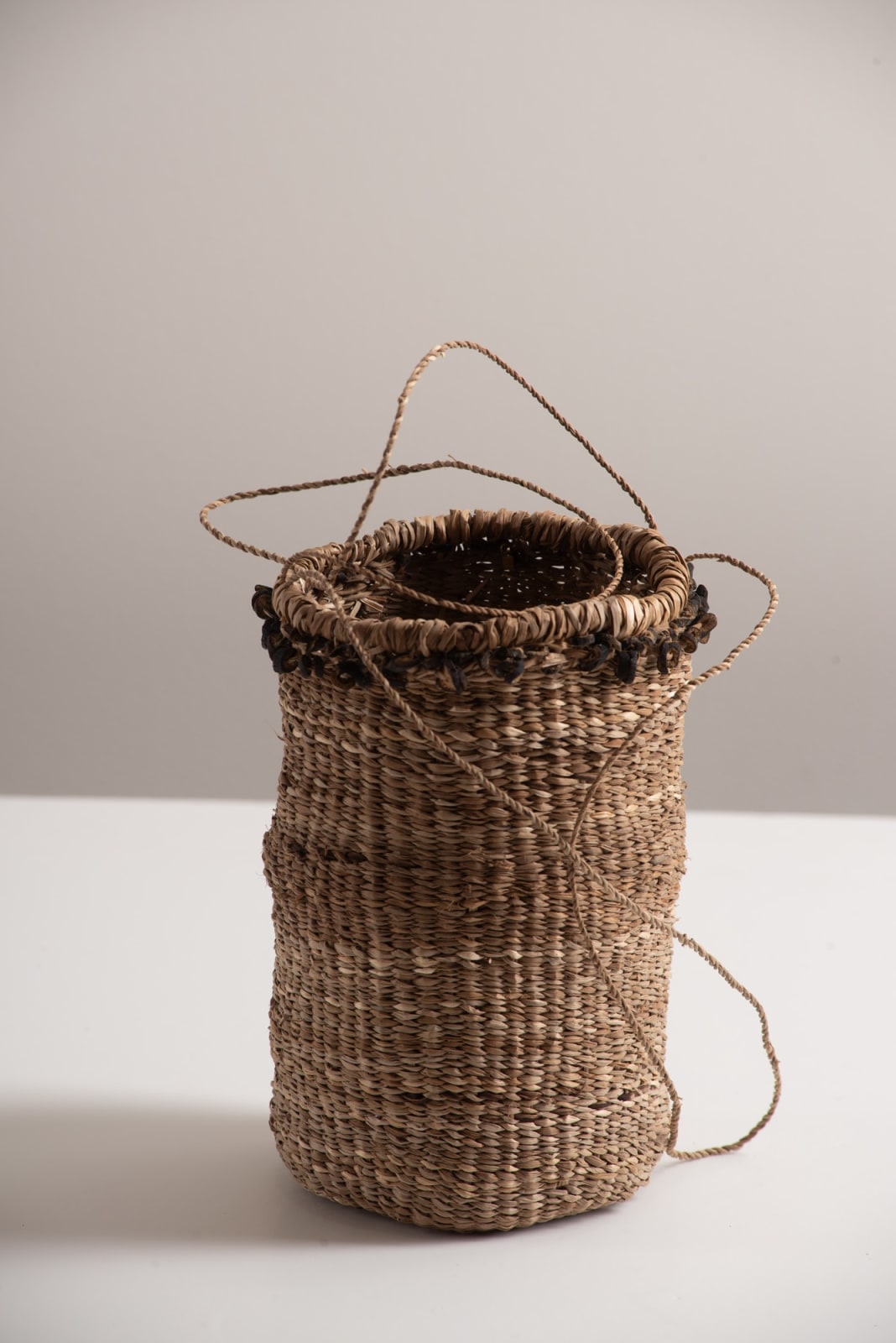 Tracy Purdon, pakana traditional weave basket, 2024