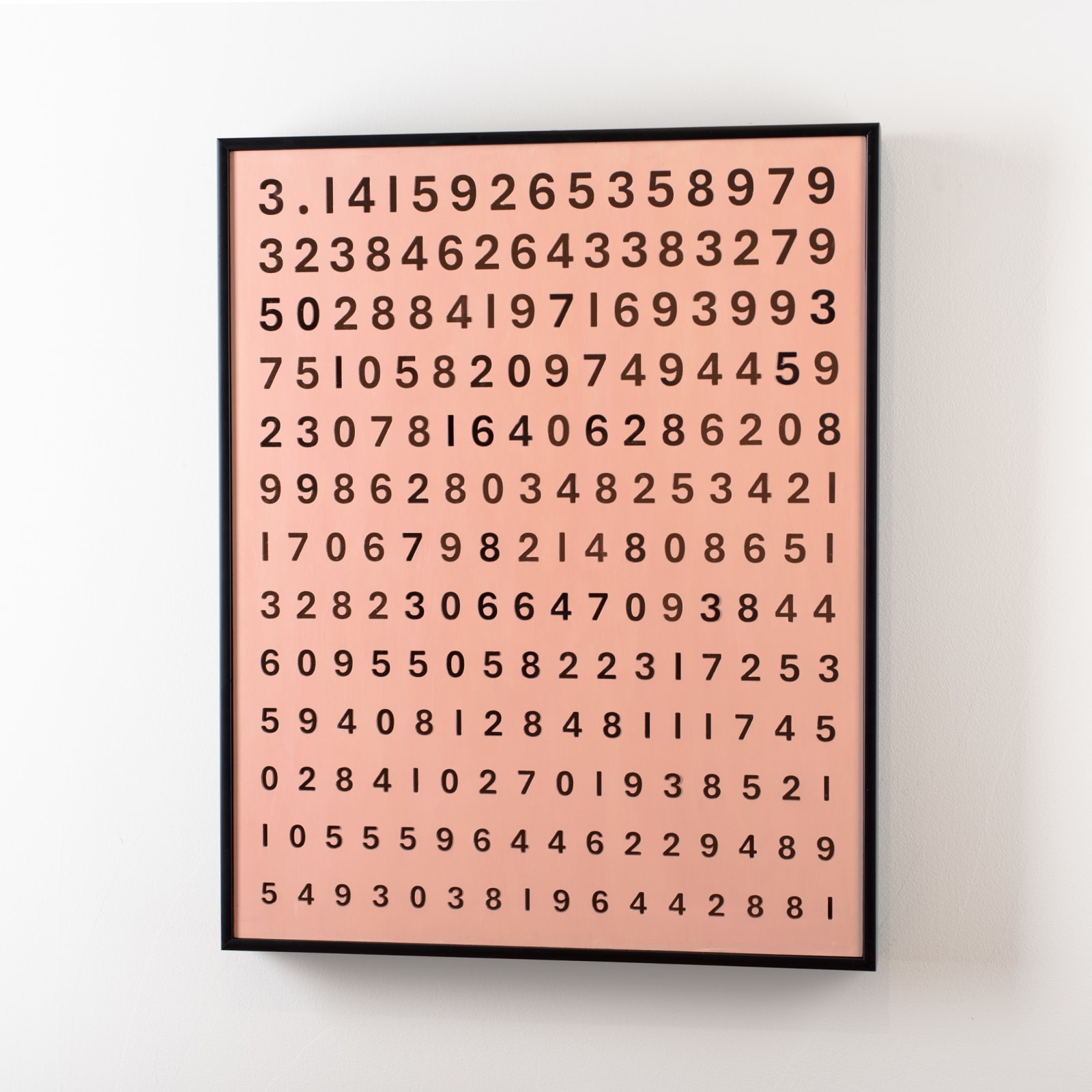 Brigita Ozolins, Pale pink pi, 2025