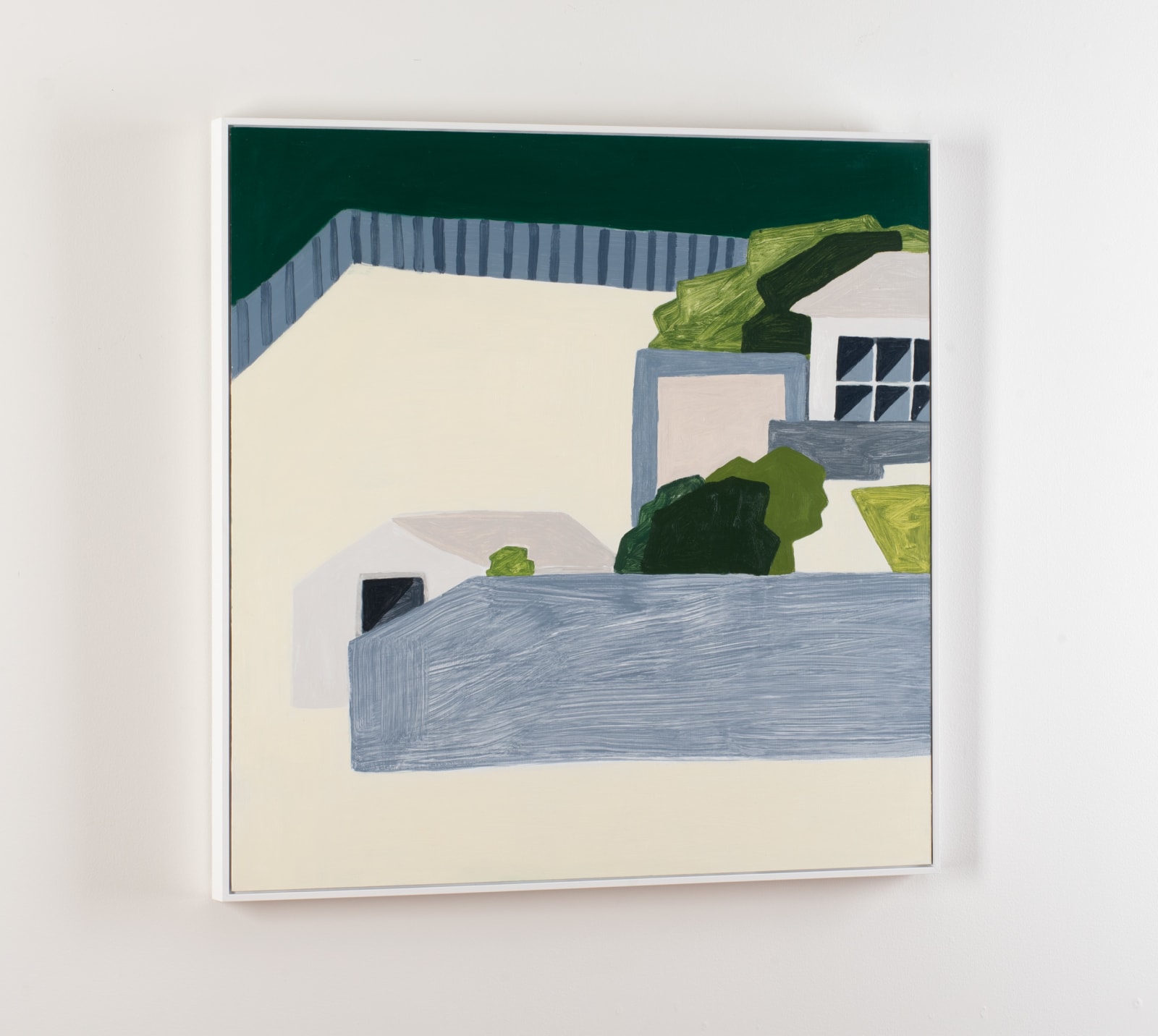 Neridah Stockley, A backyard corner, 2022