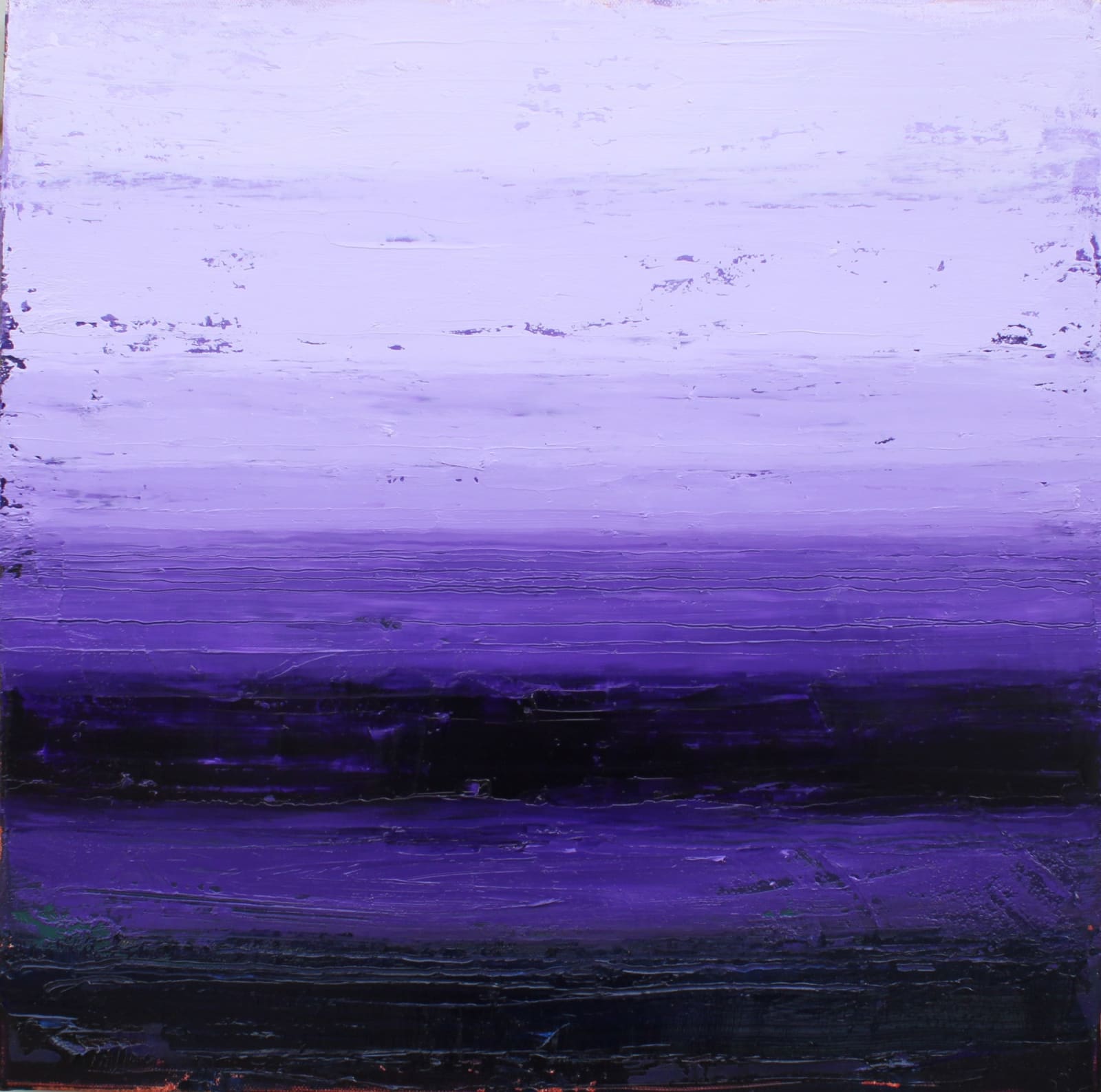 Patrick Grieve, Study, winter sky at night, number 2, 2024