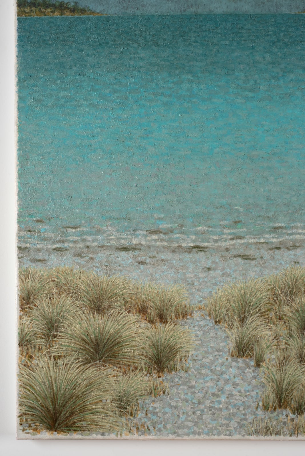 Richard Wastell, Waiting for the flounder to come in, 2024