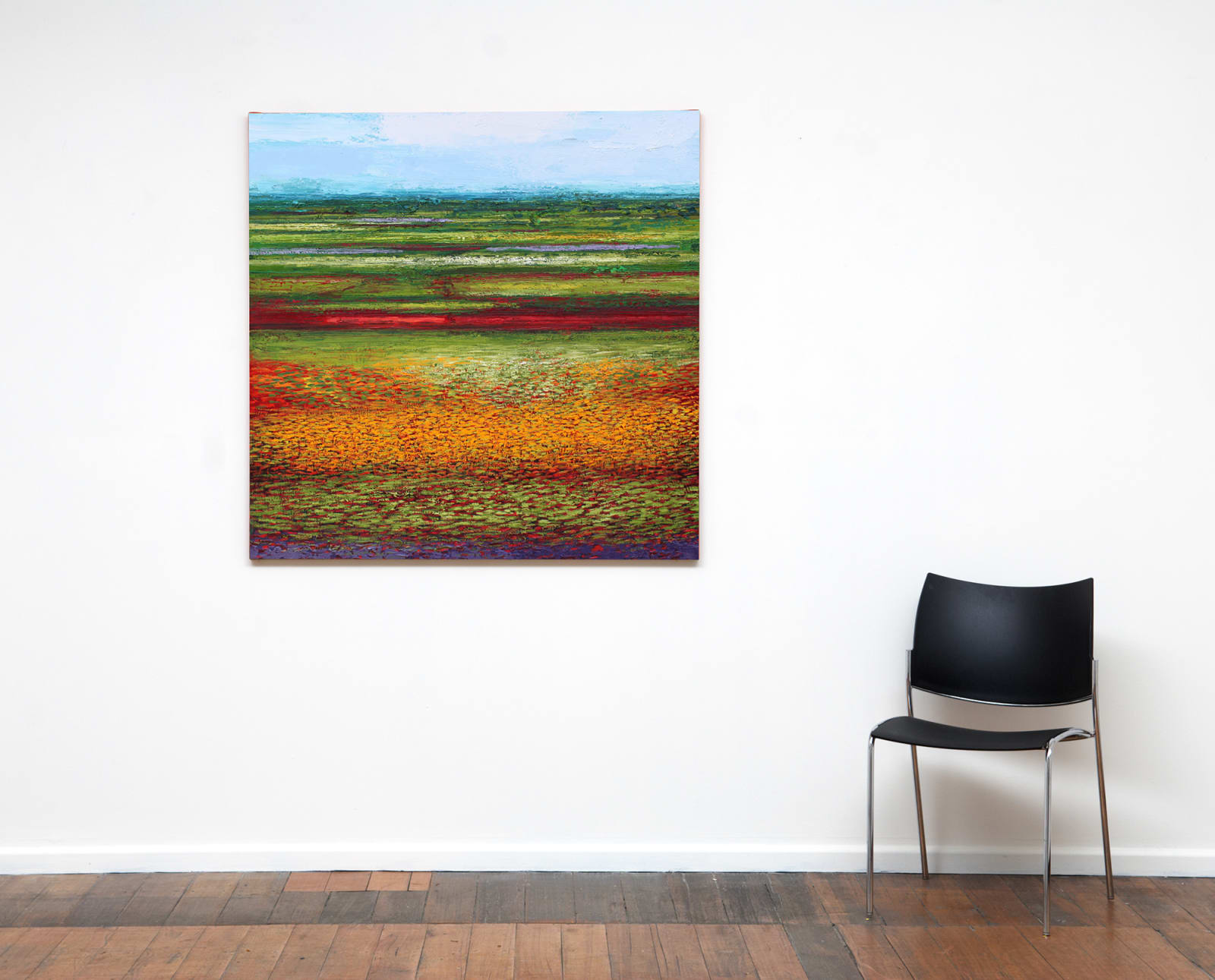 Patrick Grieve, View across to Moriarty late Spring sunshine, 2019