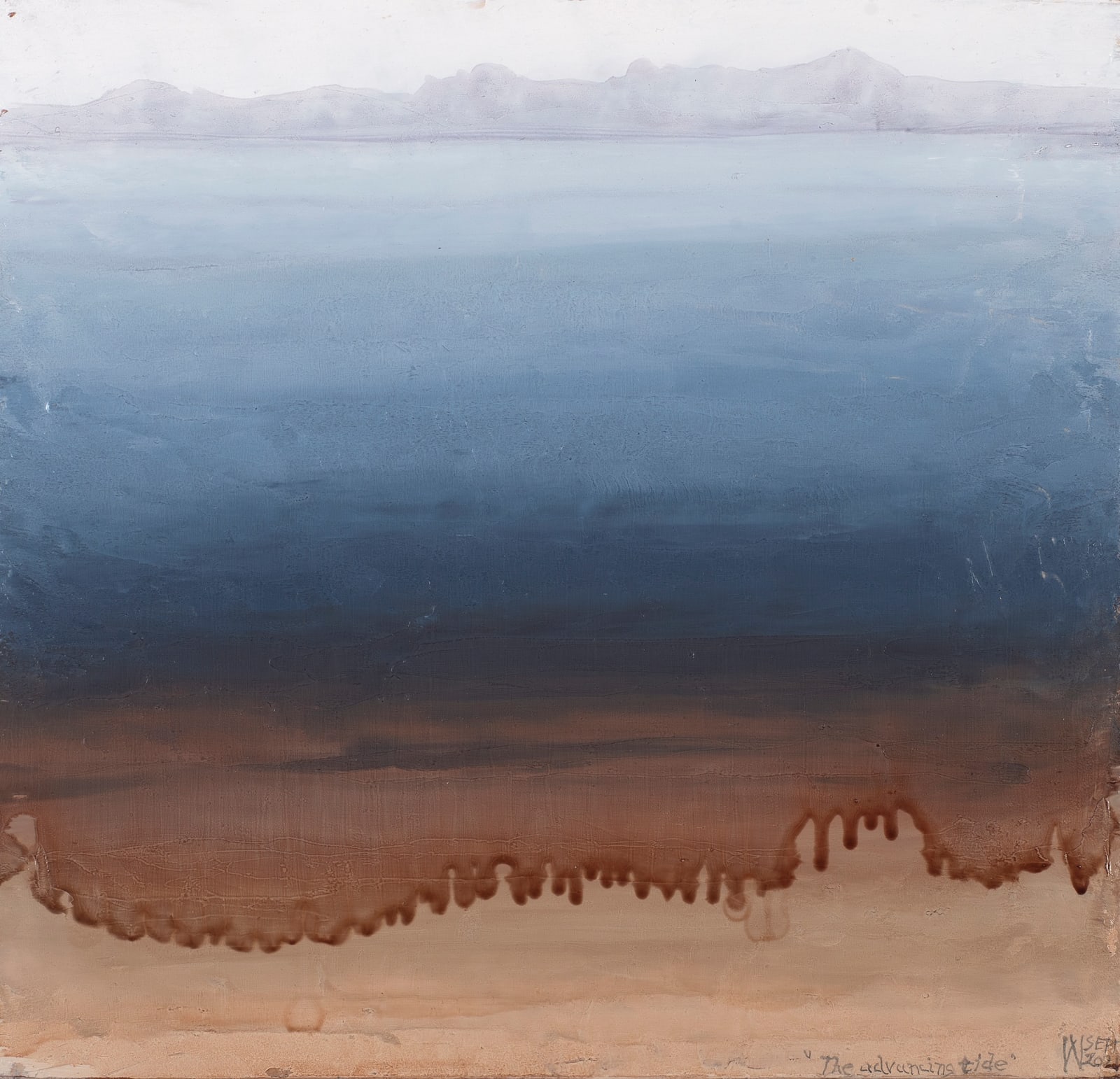 Philip Wolfhagen, The advancing tide, 2021