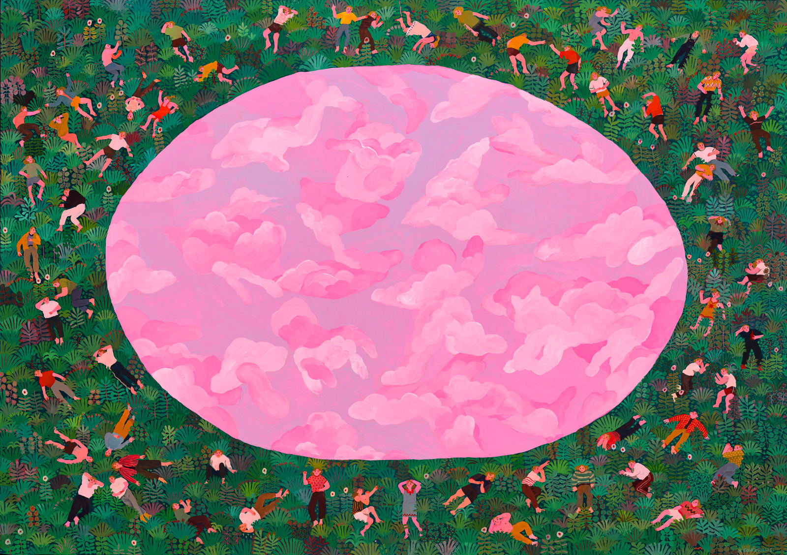 Nicola Gower Wallis, Cloud Gazing, 2025