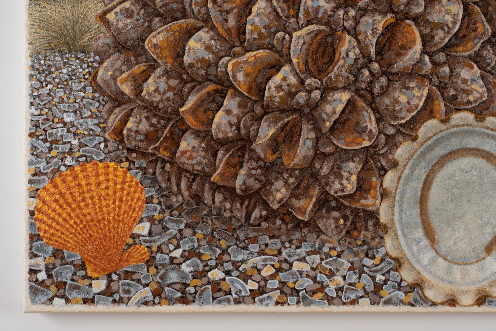 Richard Wastell, The She-oak pod. Origin of the world, 2024