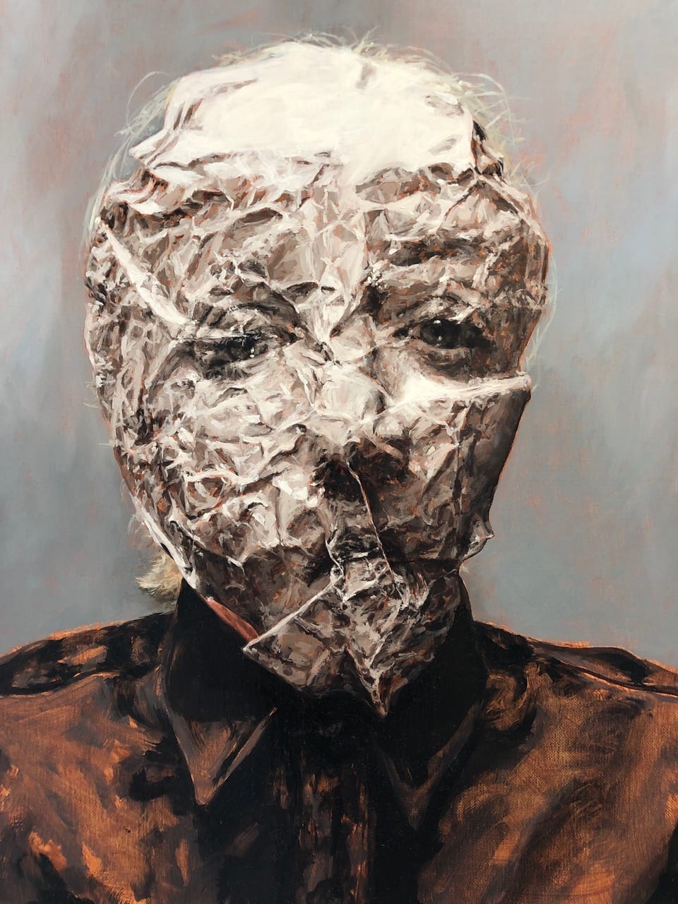 Amanda Davies, Crushing, portrait of Amanda Davies, 2019