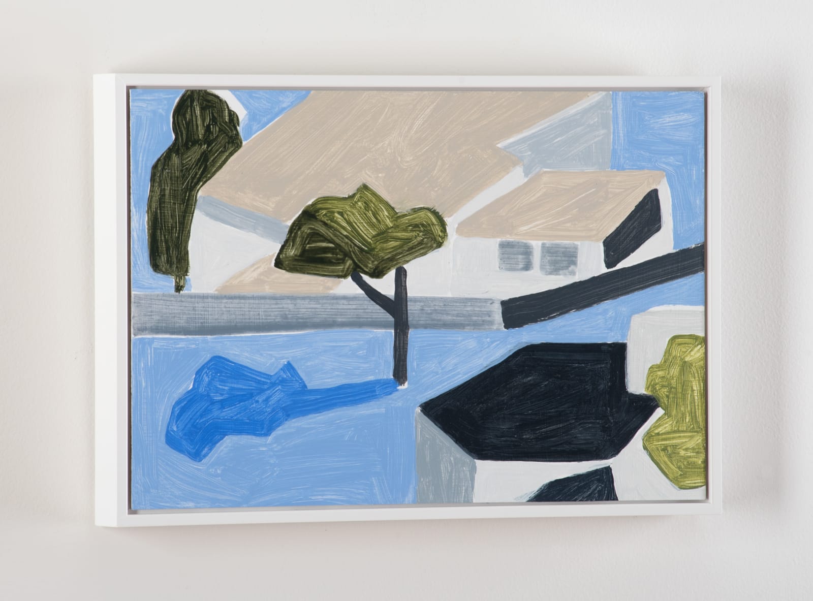 Neridah Stockley, Pink roof, 2021