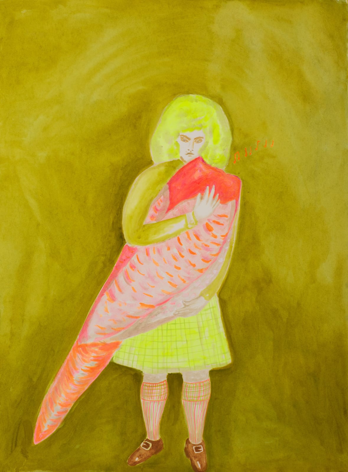 Joan Ross, The joy of song (what a wonderful world), 2025