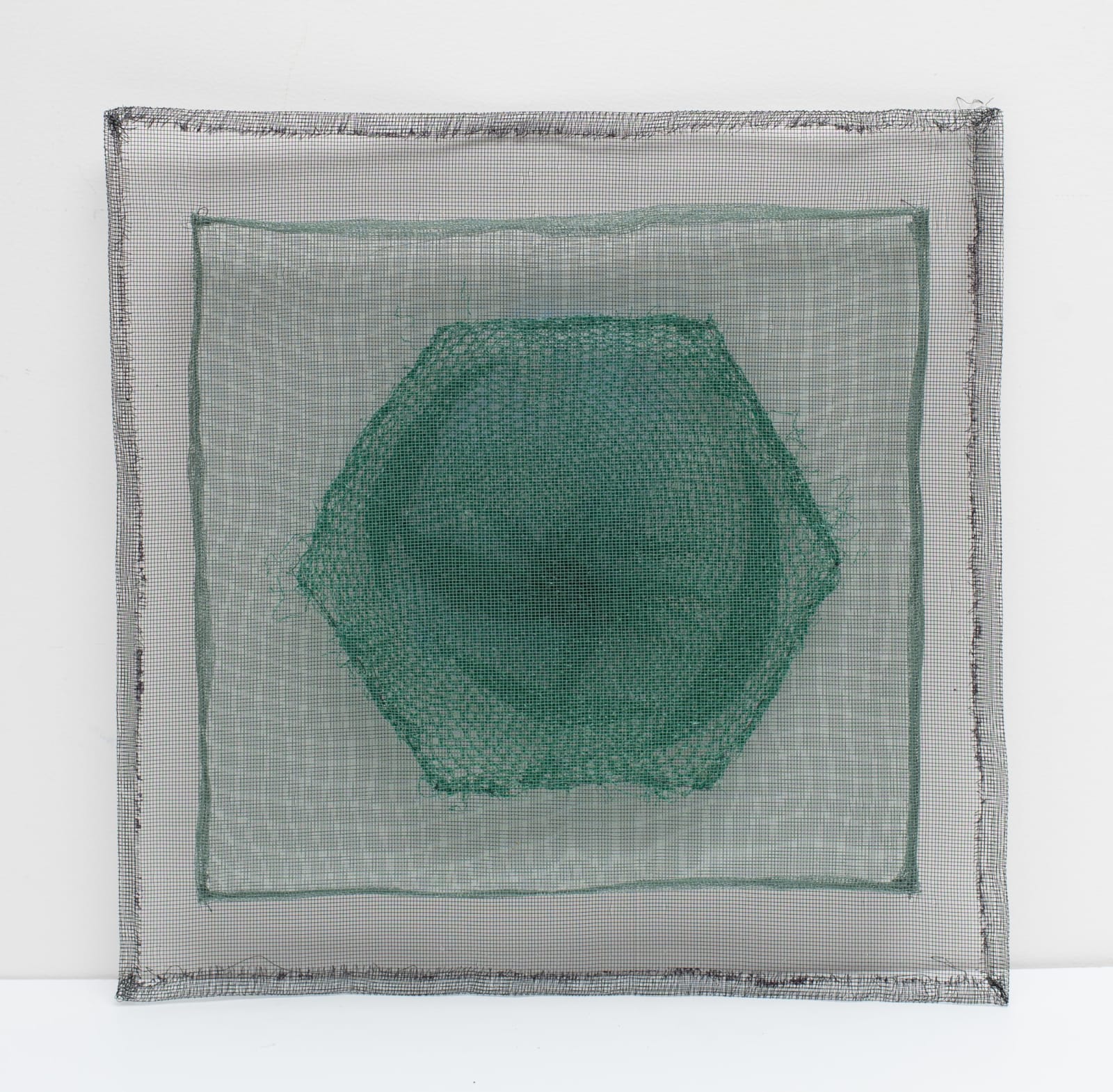 Irene Briant, Green Hexagon , 2024