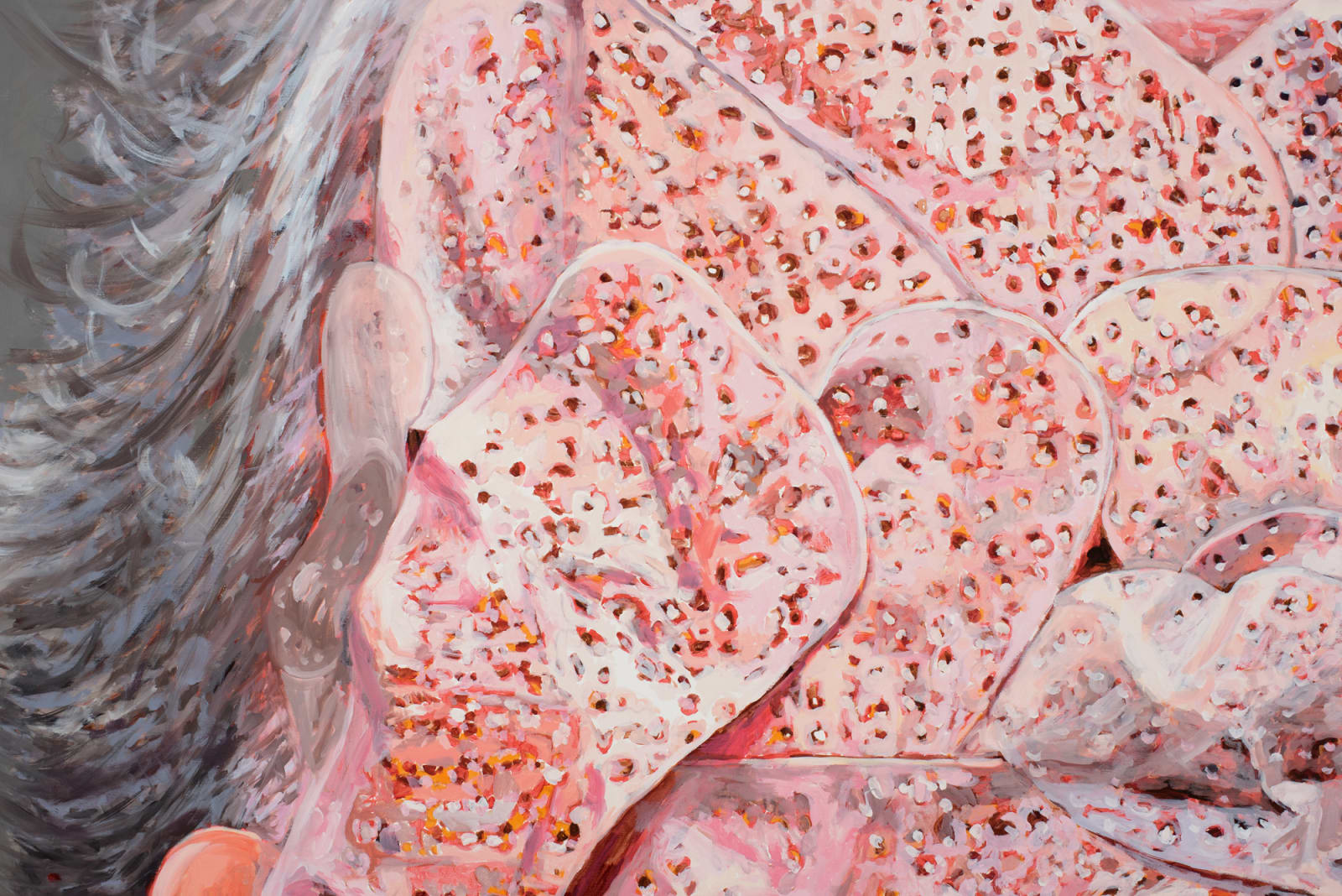 Amanda Davies, Treatment in Pink, 2019