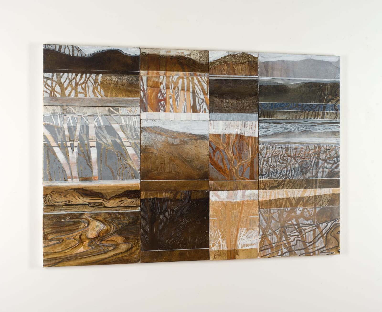 Caroline Rannersberger, Ochre Trees and Ocean , 2022