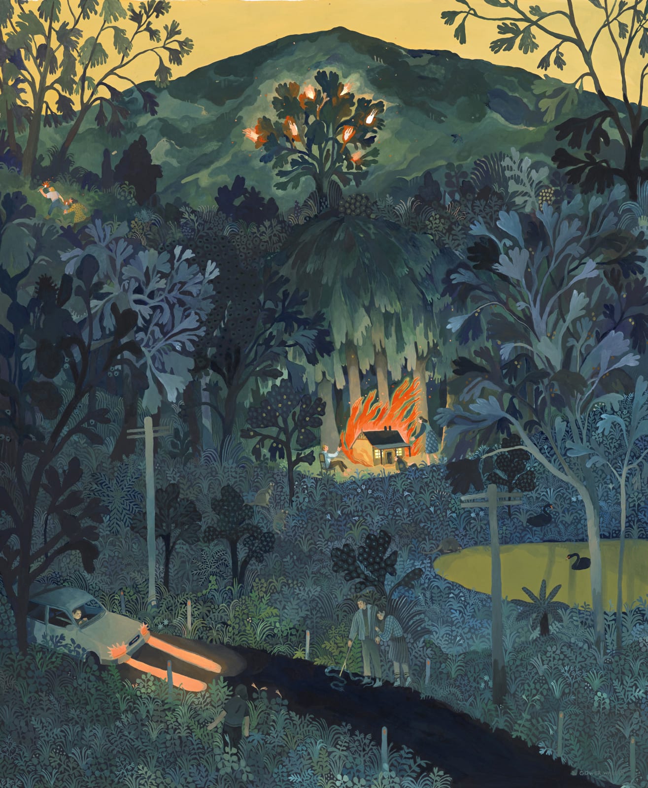 Nicola Gower Wallis, Summertime, 2021