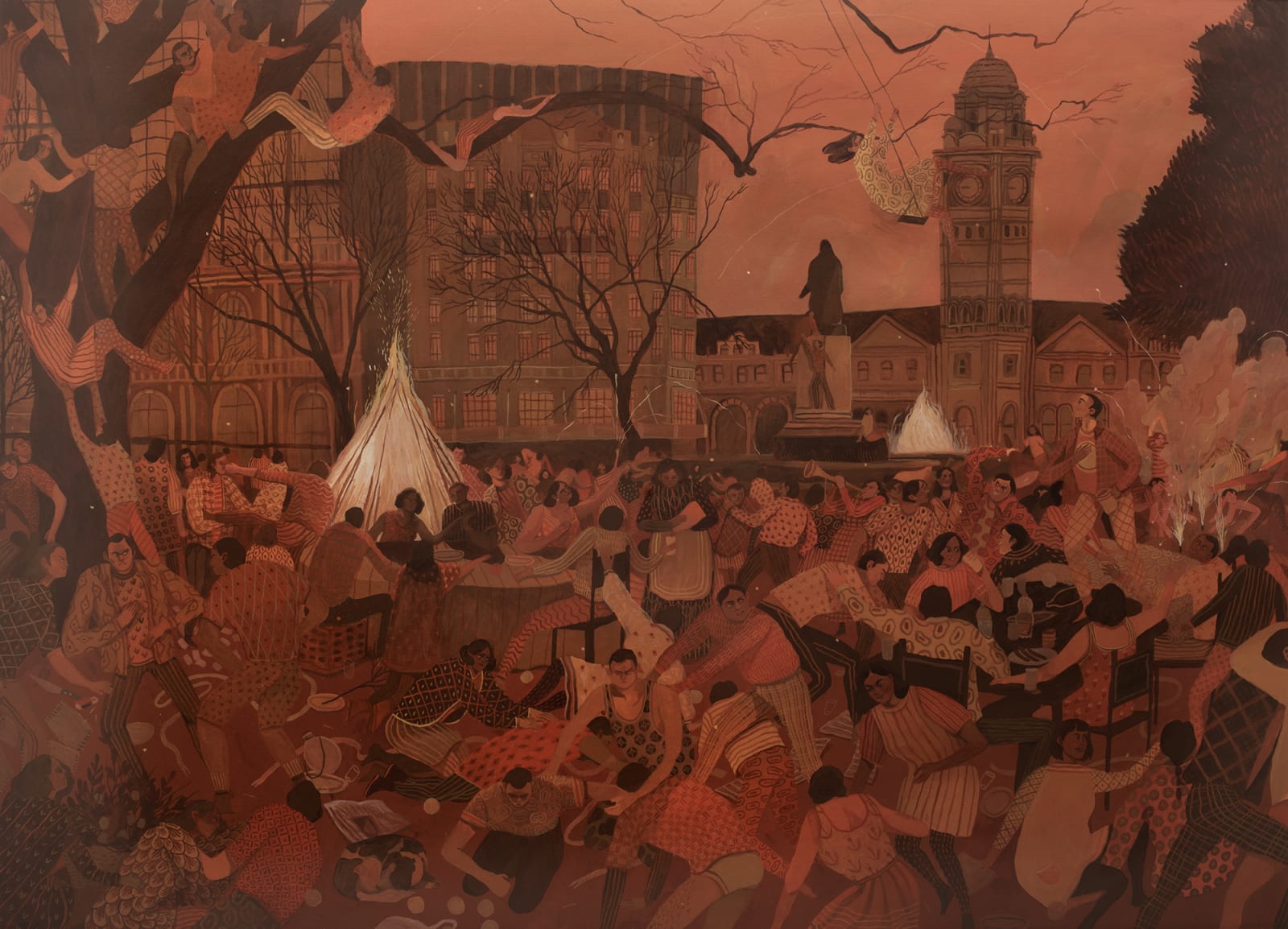 Nicola Gower Wallis, Franklin Square, 2018