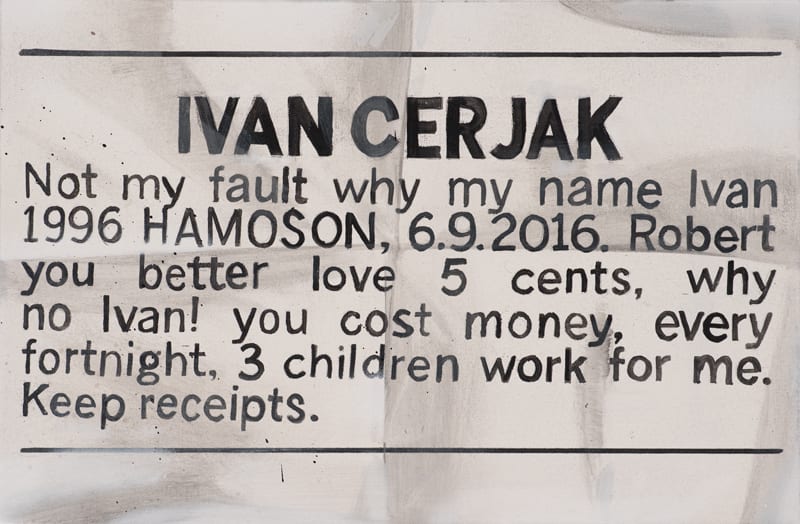 Robert O’Connor, Cryptolalia #2, 2017