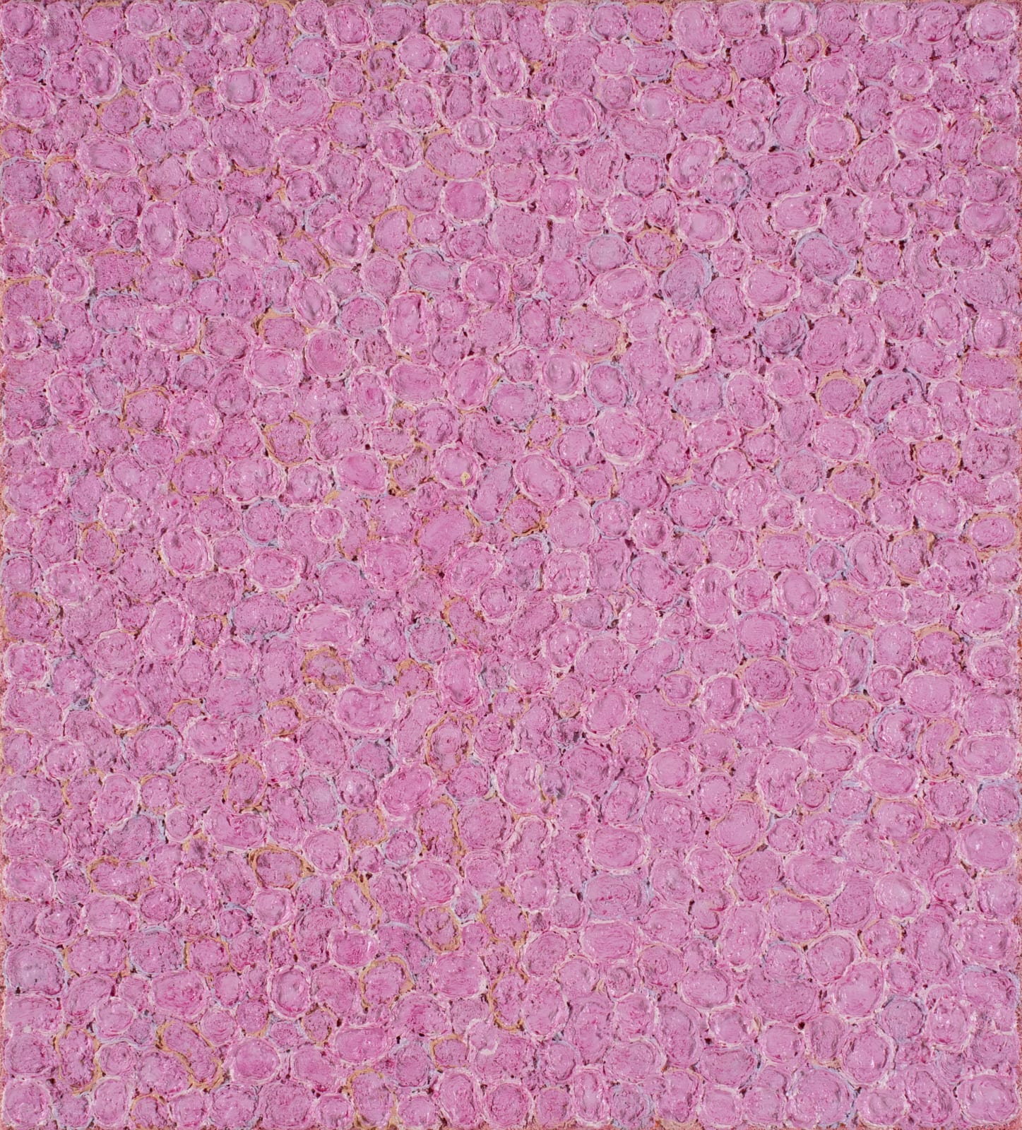 Richard Wastell, My happiness. Pink algae painting, 2024