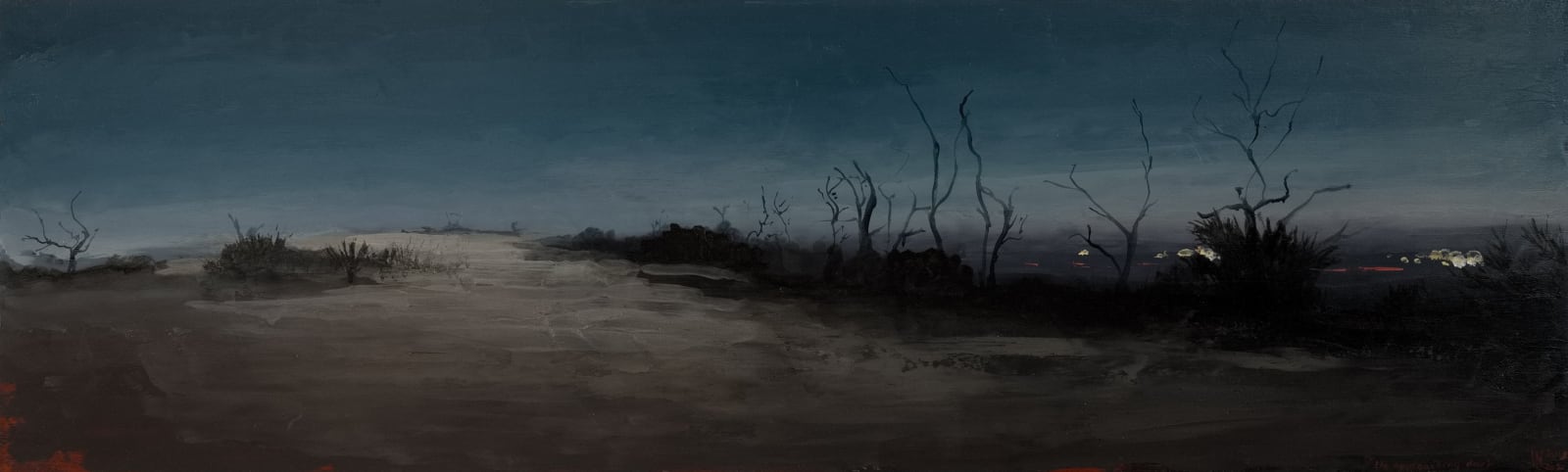 Philip Wolfhagen, The approaching dark , 2022