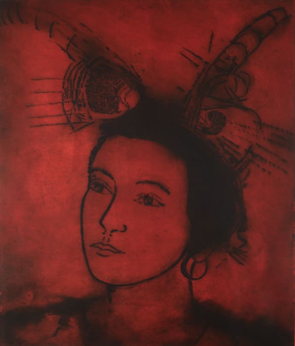 Barbie Kjar, Antenna, 1st state, 2017