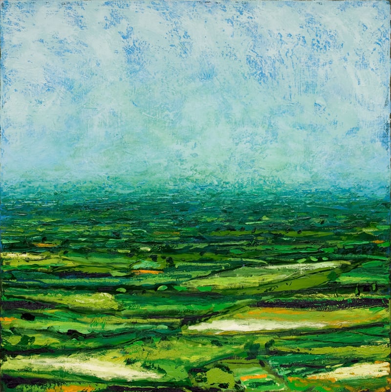 Patrick Grieve, Italian Farmland Early Spring, 2010