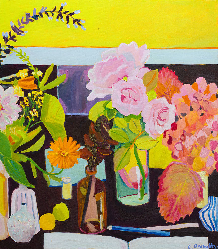 Elizabeth Barnett, The Artist's Table I, 2023