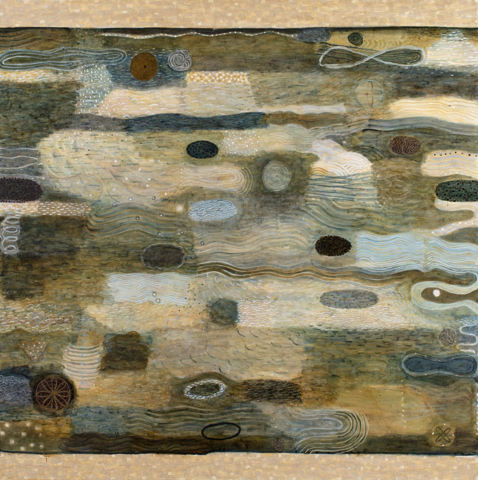 Tim Burns, Cloudy Bay Lagoon mouth, 2025