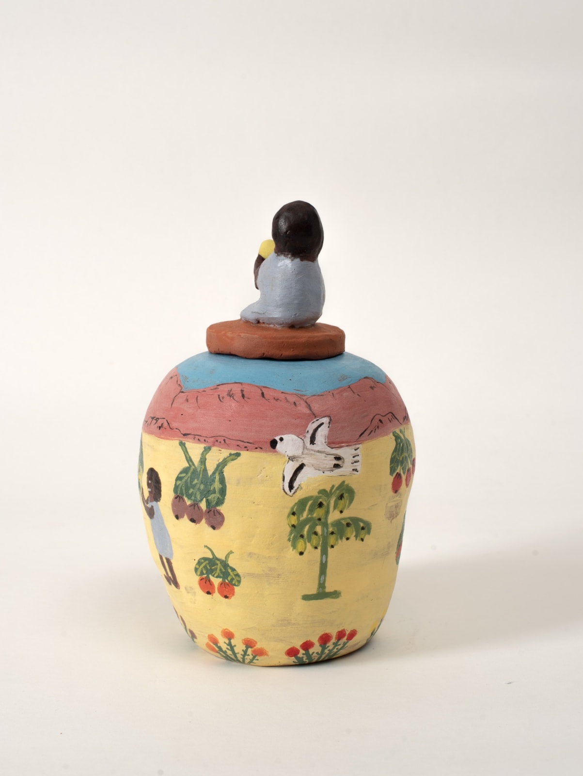 Dawn Ngala Wheeler, Eating marna mapa (bush tucker), 2024