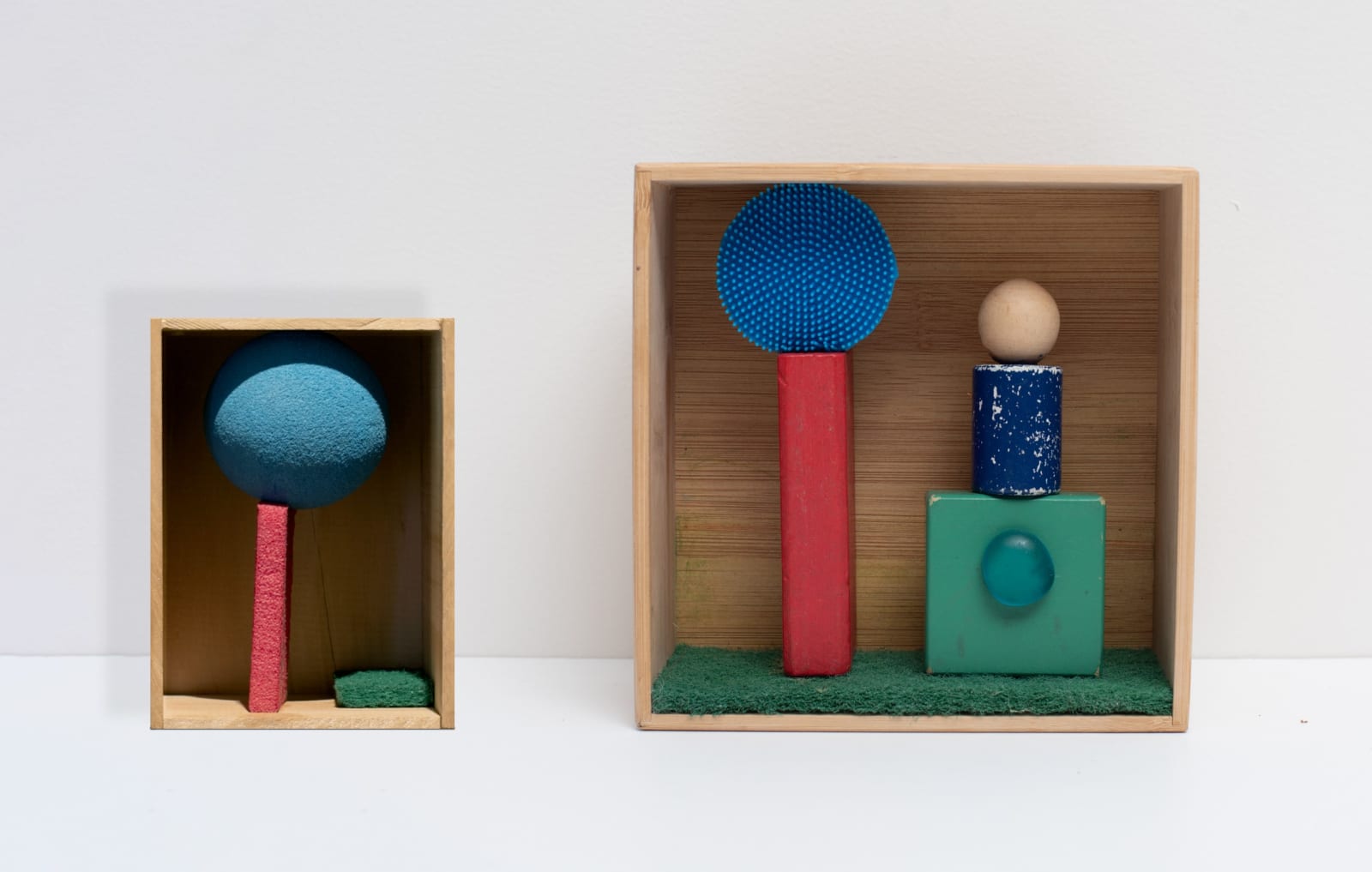 Irene Briant, Red and Blue, 2024