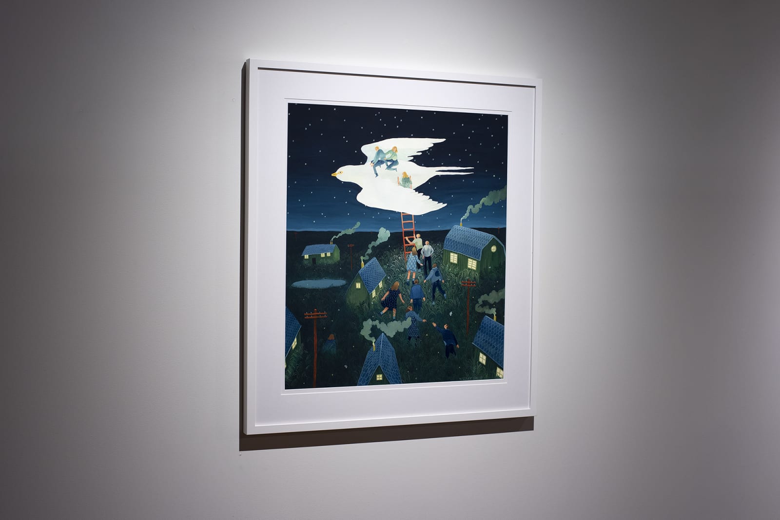 Nicola Gower Wallis, Night Bird, 2020