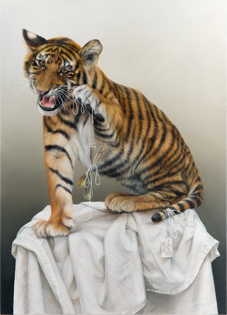 Kate Bergin, The Trouble with Tigers & Teaspoons, 2017