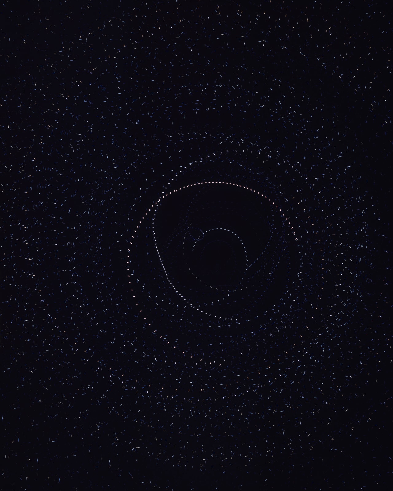 David Stephenson, Star Drawing 2009-07-21, Centaurus 72, 2009