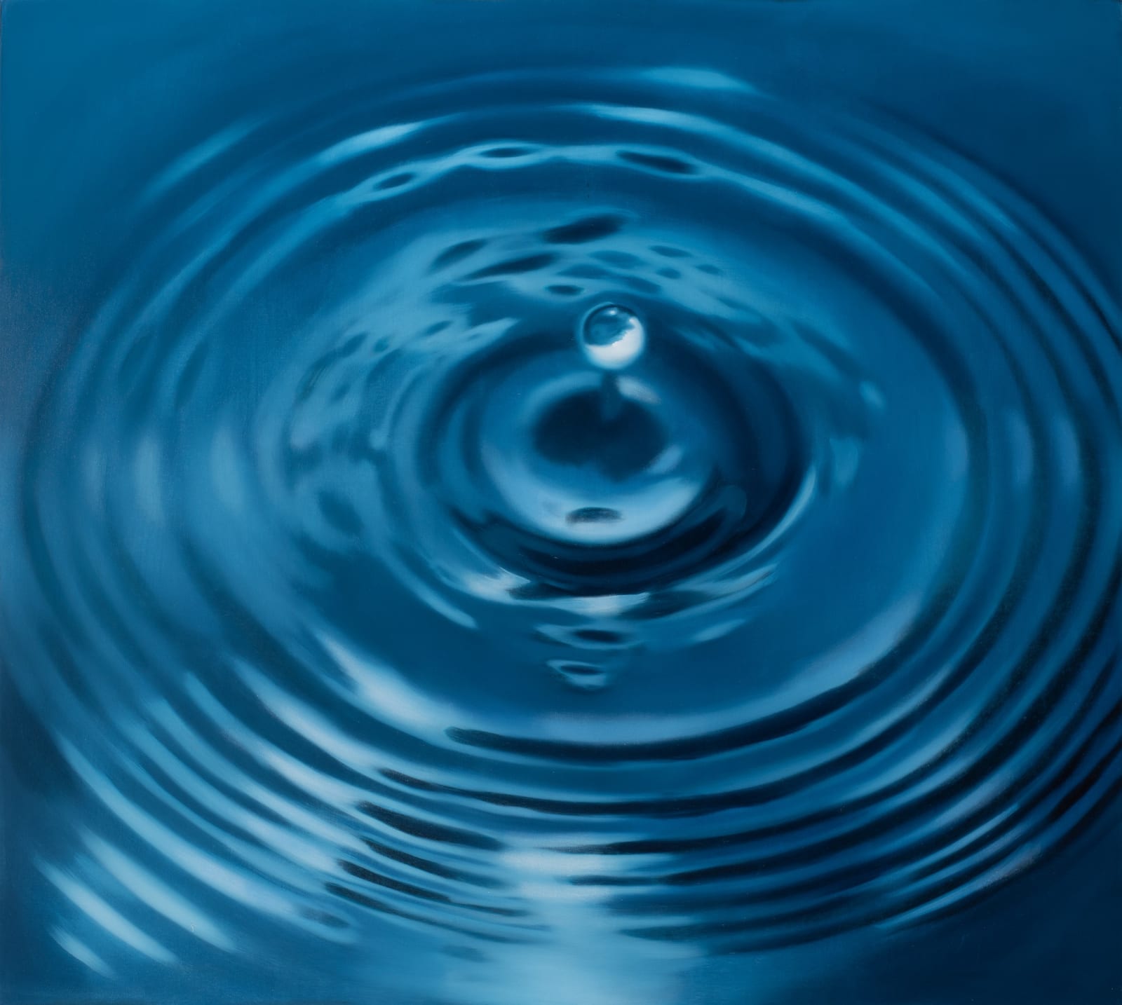 Megan Walch, Just as water droplets condense into liquid from a gaseous state, 2022