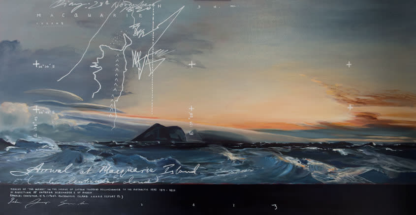 Peter James Smith, Arrival at Macquarie Island, 2016