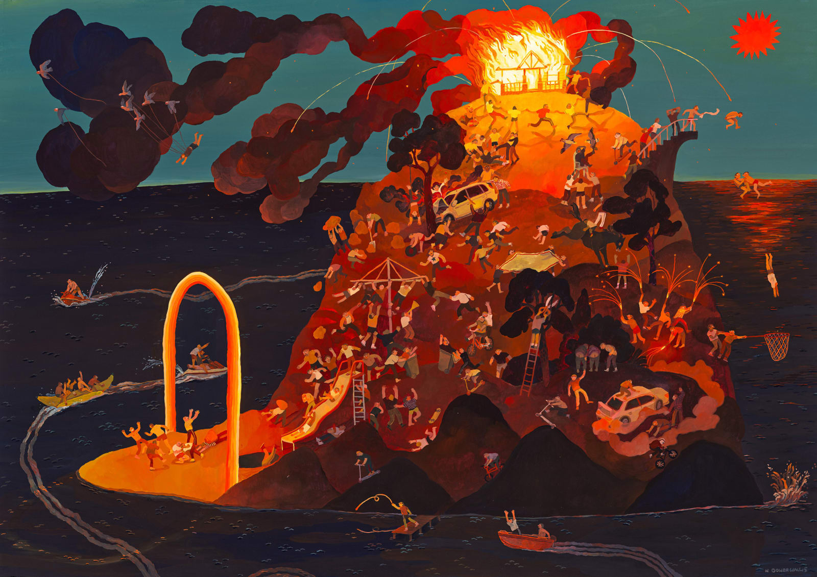 Nicola Gower Wallis, Norty Boyz Paradise, 2025