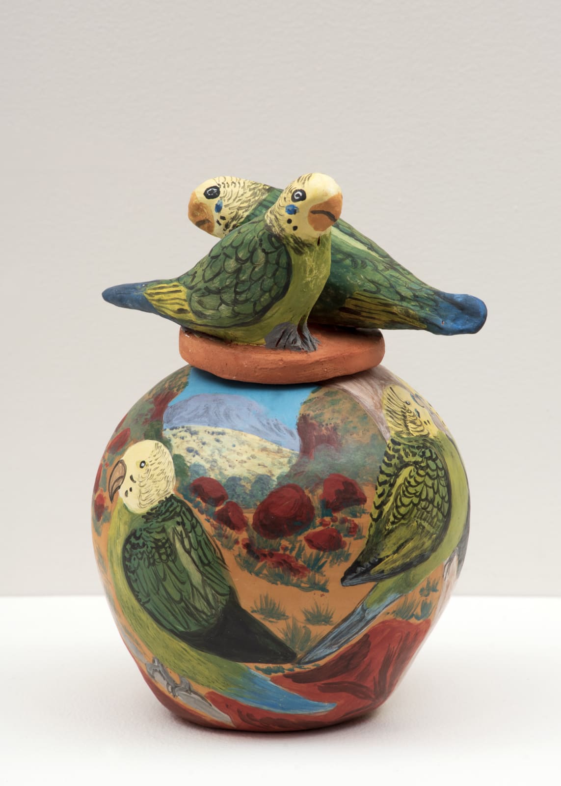 Judith Pungkarta Inkamala, Lyerrtjina (budgerigar), 2019