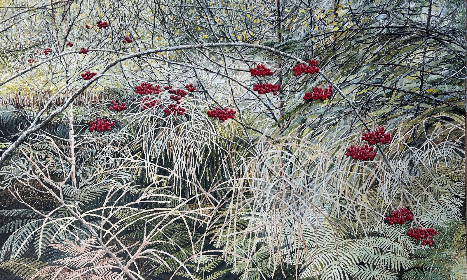 Naomi White, Scrambling for View, 2025