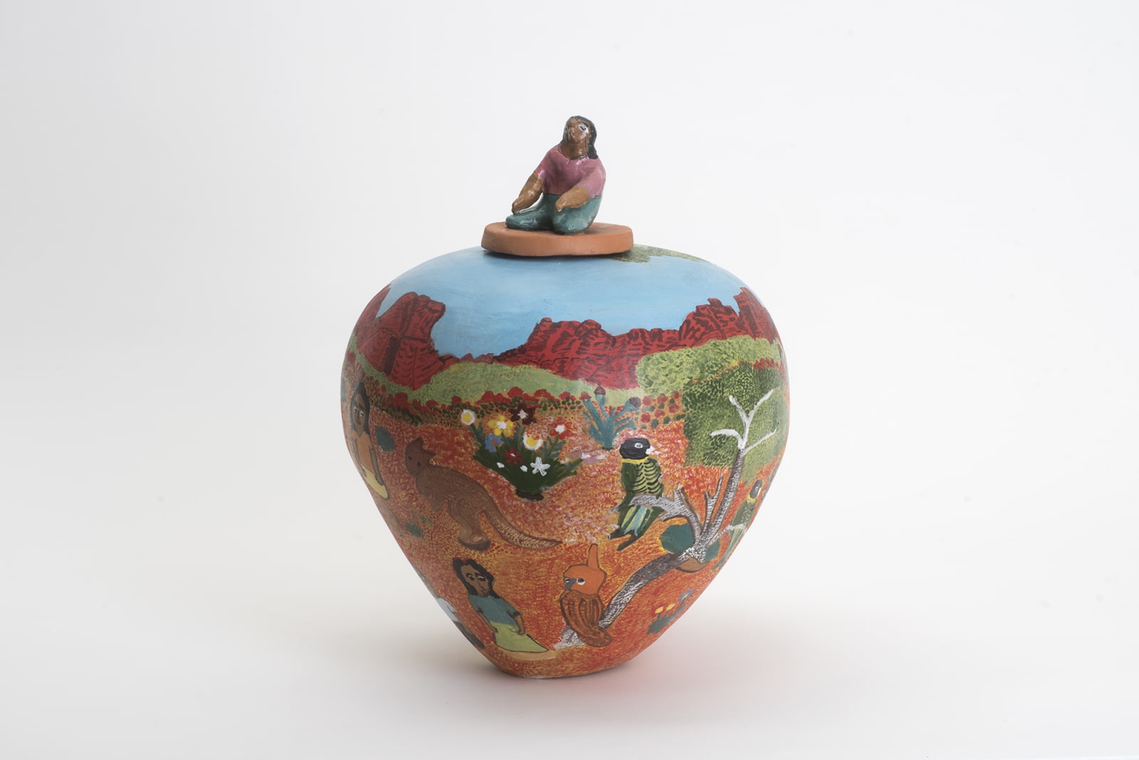 Rahel Ungwanaka Kngwarria, Busy Bush People, 2017