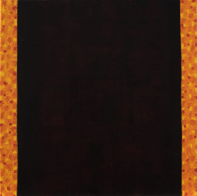 Tim Burns, Brushing the dark II, 2017