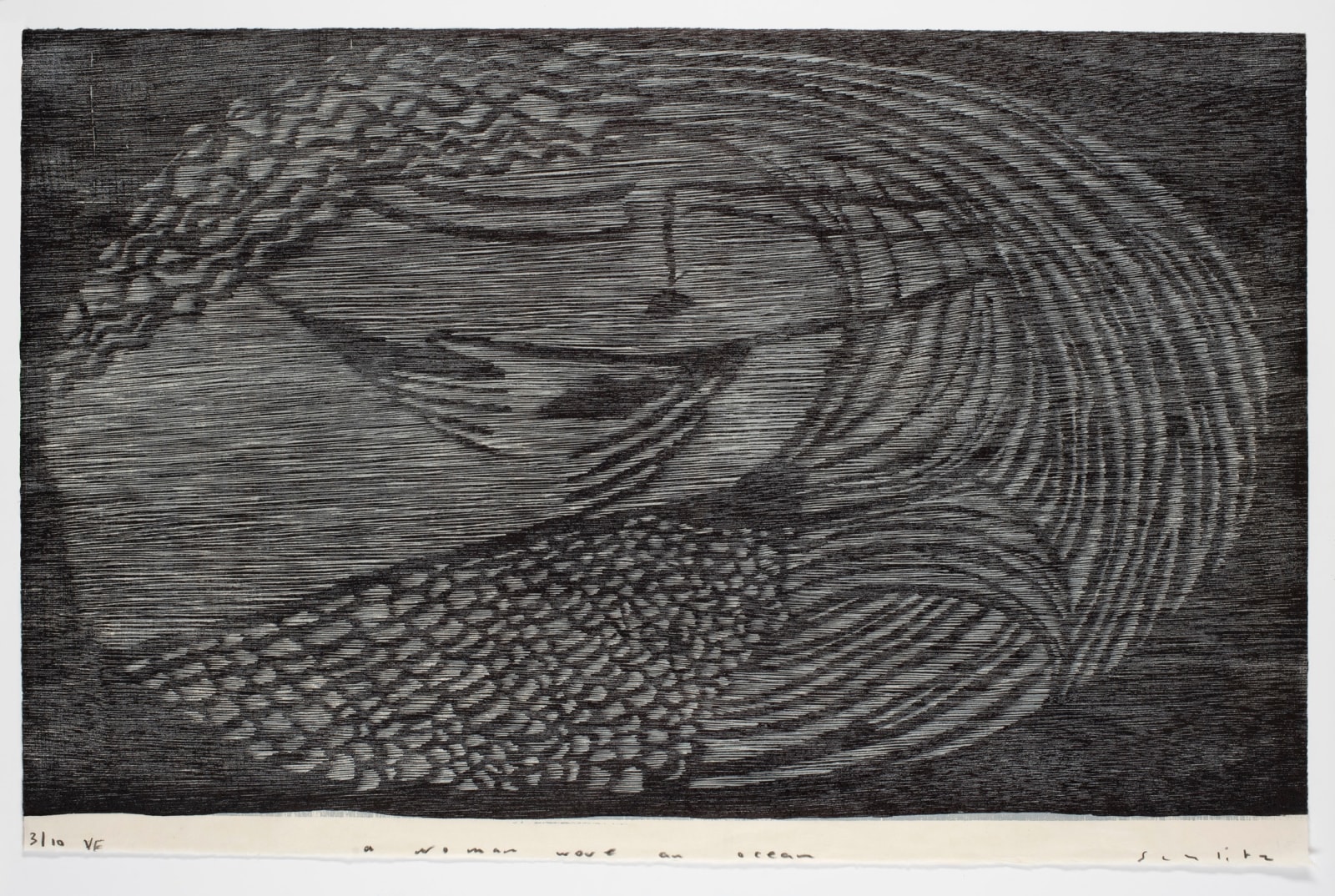 Michael Schlitz, A Woman Wove an Ocean, 2022