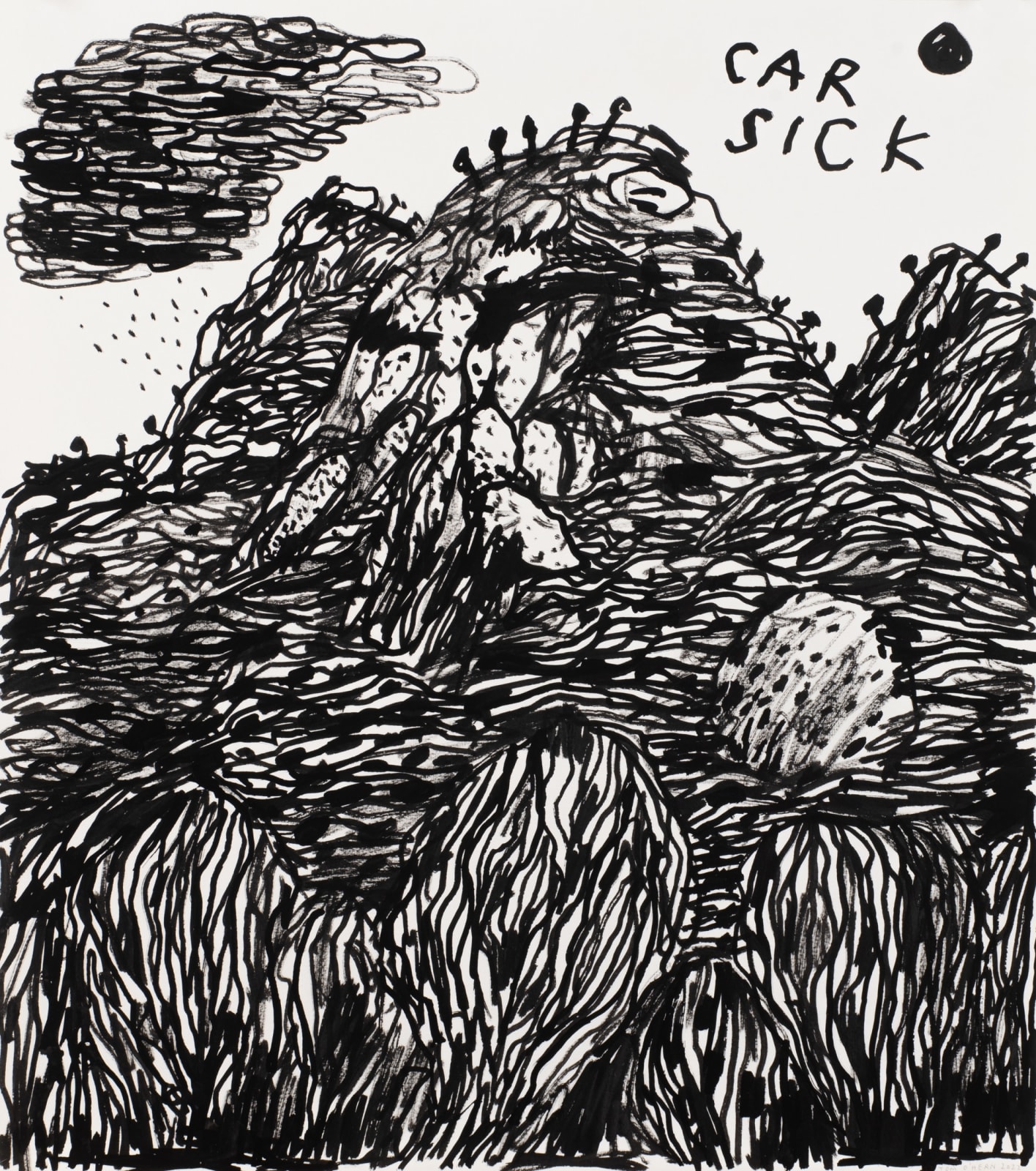 Tom O'Hern, Car Sick, 2022