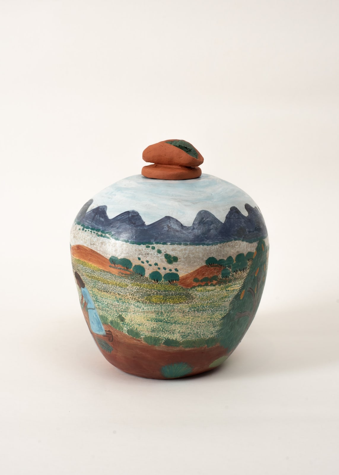 Hayley Coulthard Panangka, Marna inmurta (mustard grass), 2024