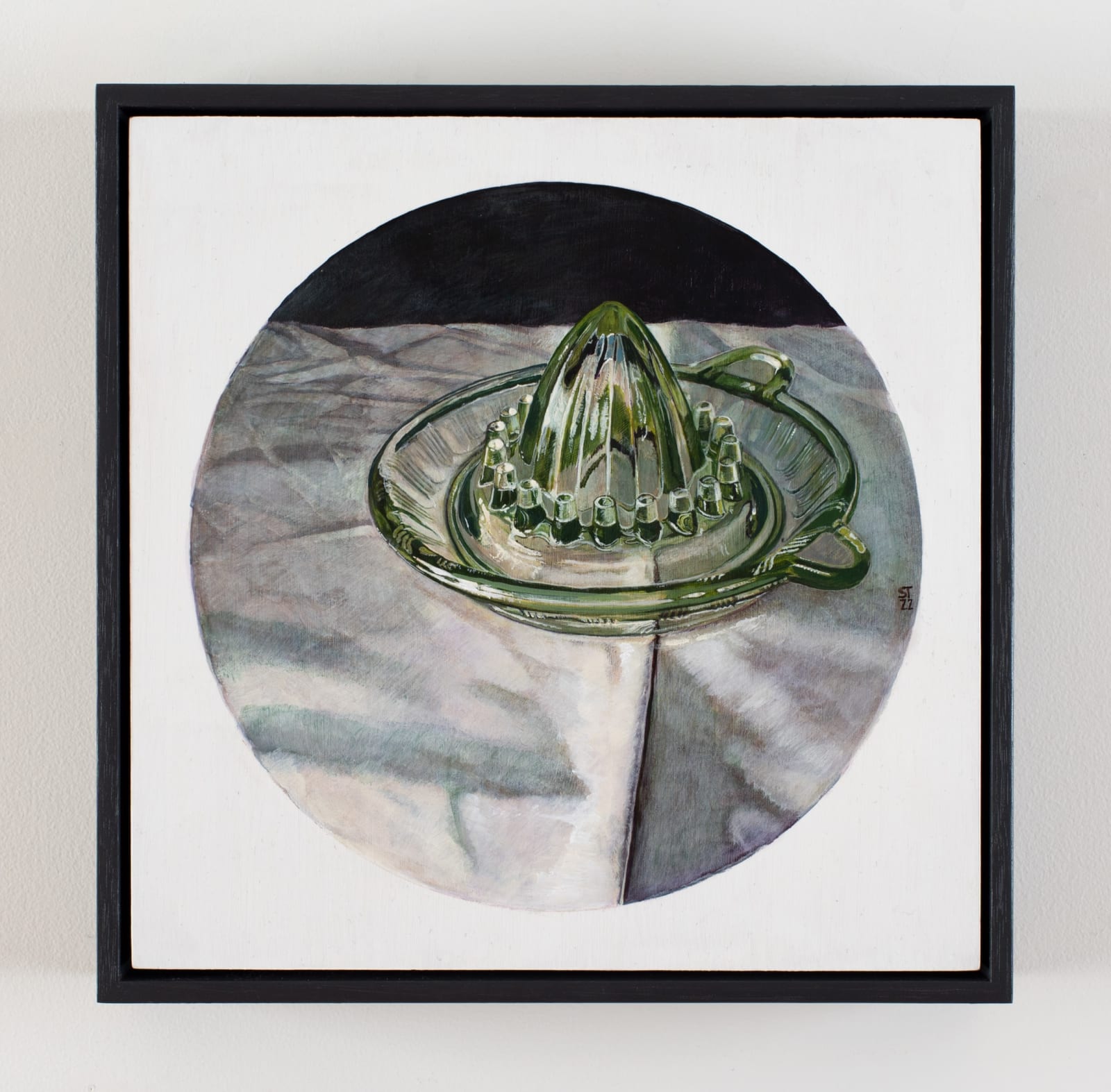 Stephanie Tabram, Green Glass, 2022