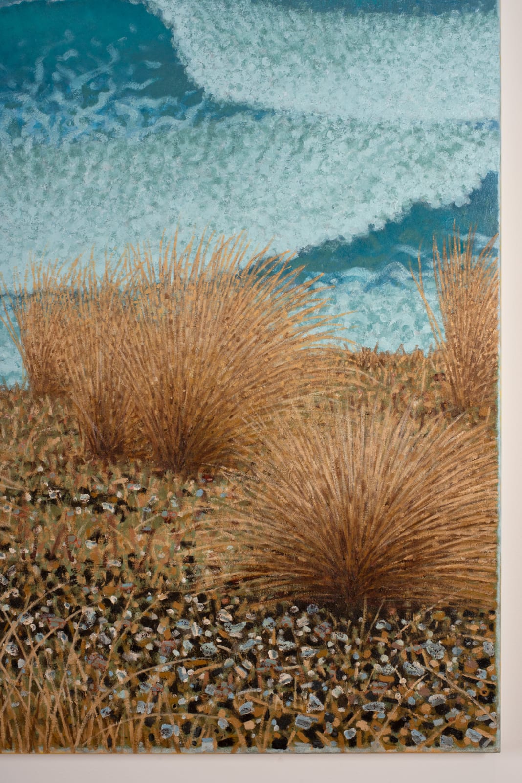 Richard Wastell, East Coast ground swell and shell fragments, 2021