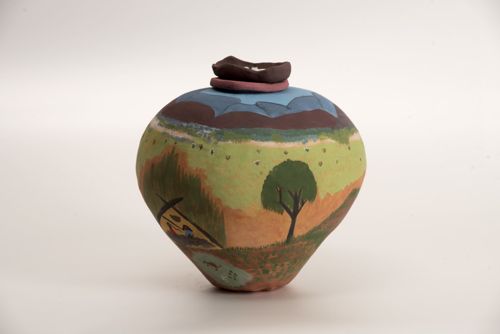 June Campbell, tjaapa (witchetty grub), 2019