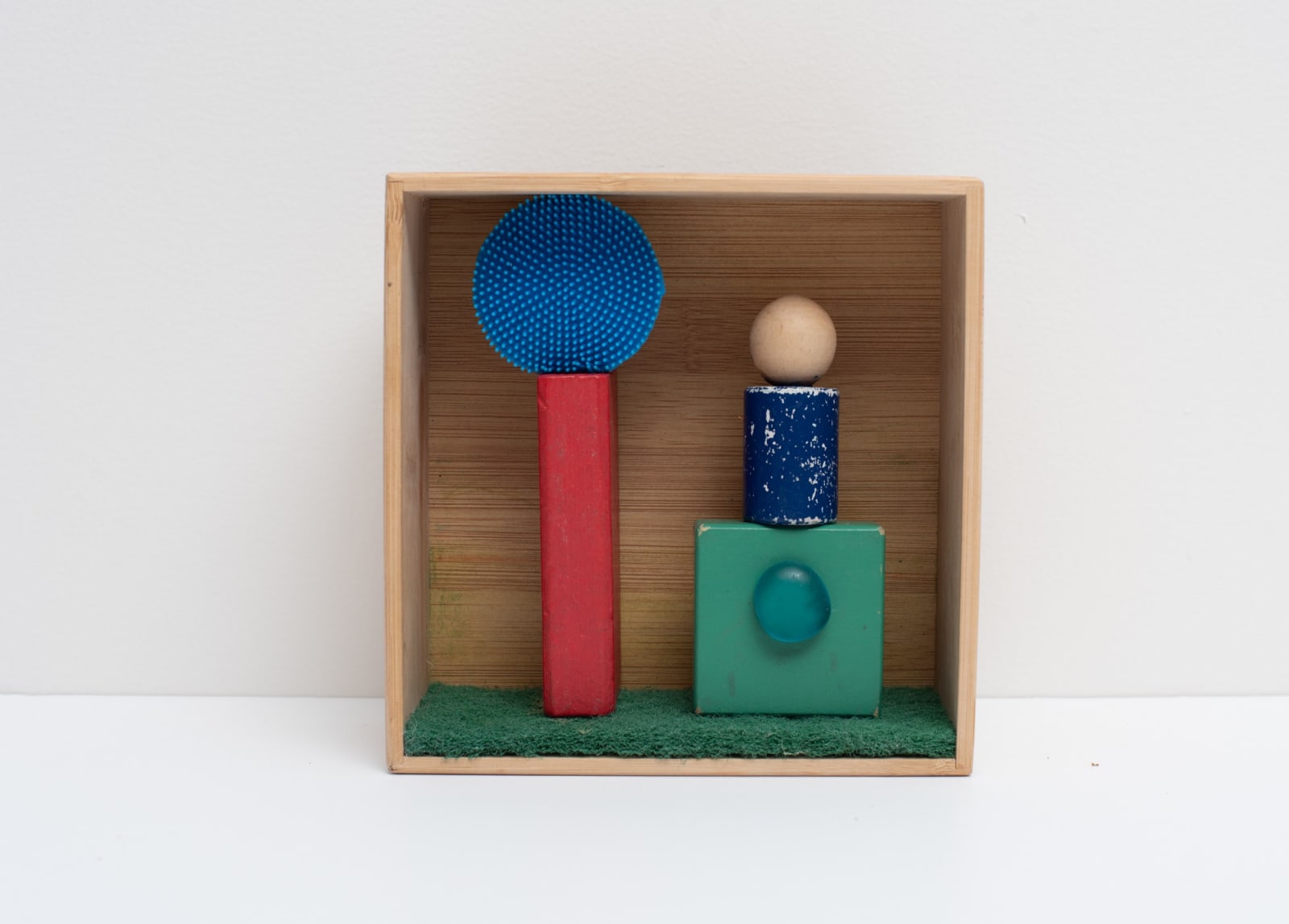 Irene Briant, Red and Blue, 2024
